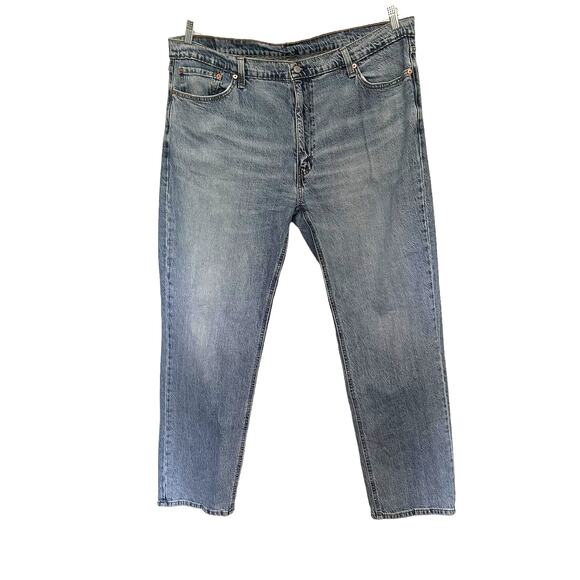 Levi's 541 Athletic Taper Mens Jeans 42x34 Relaxed Faded Wash Streetwear Y2K Dad - Picture 1 of 14